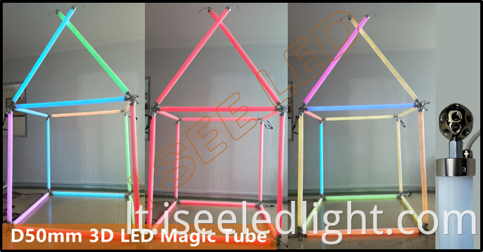 Color Changing LED Vertical Tube